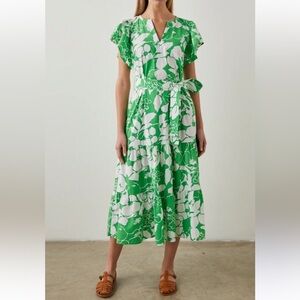 Rails Gia Dress Green Lotus Size Small